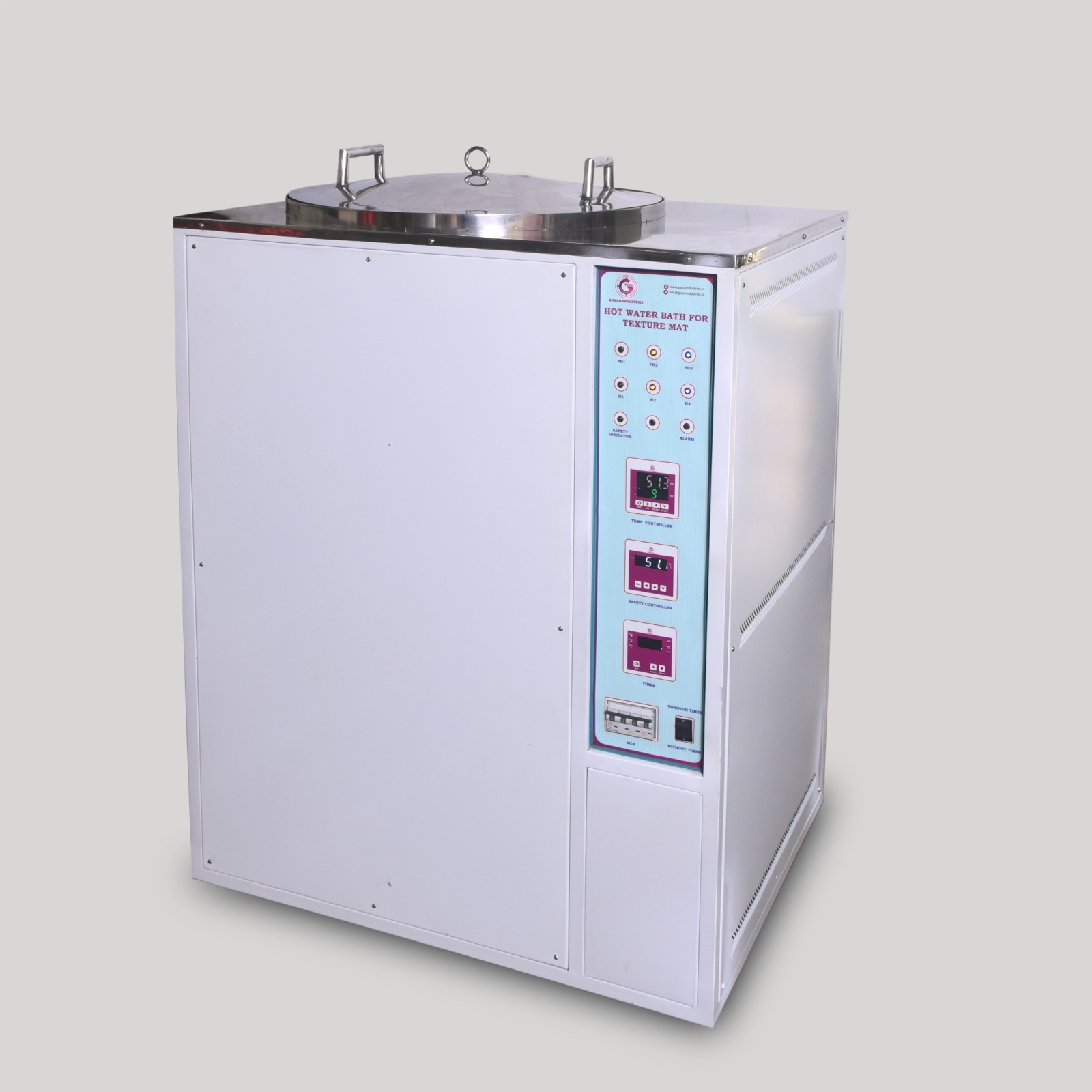 Hot Water Bath for Bituminous Texture Mat Testing